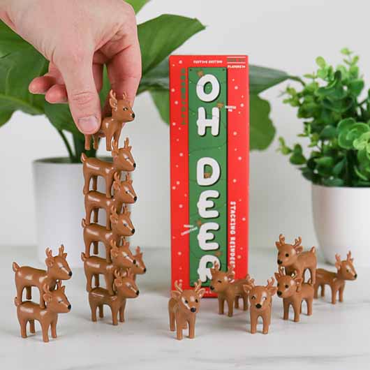 Oh Deer Reindeer Stacking Game