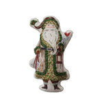 Santa Shaped Printed Pillow w/ Embroidery, 15.5 in. 1