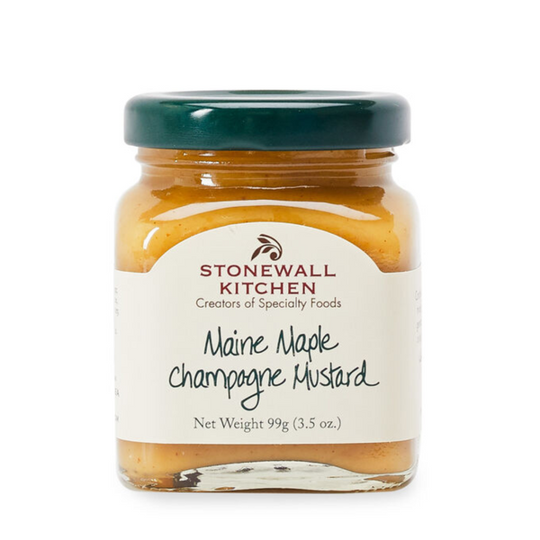 Stonewall Kitchen Maine Maple Champagne Mustard, 3.5 oz