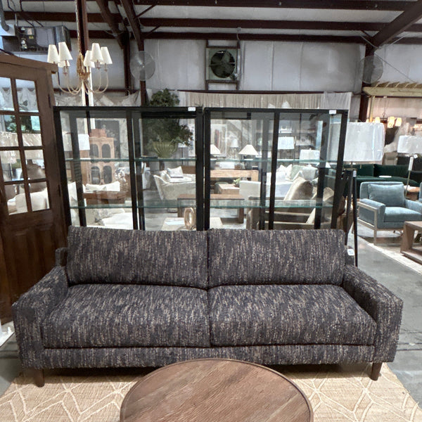 Alder Sofa 90"Taper Leg, 4080 E Fabric, W: 90 H: 33 D: 37