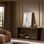 Zeno Console Table, Smoked Black Oak, 78 x 18 x 31.75 in. 3