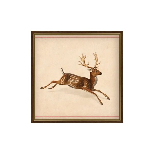 Spotted Deer Wall Art, 15 X 15 in.