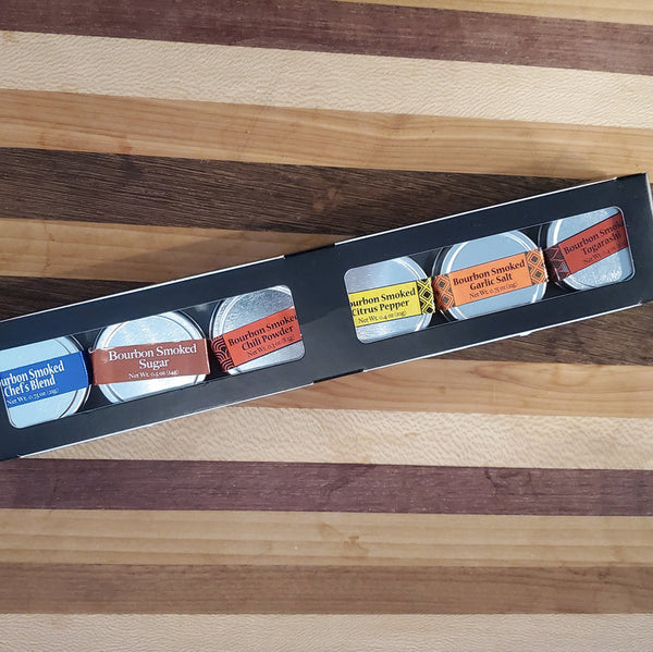 Bourbon Barrel Foods 6 Miniature Spice Gift Set