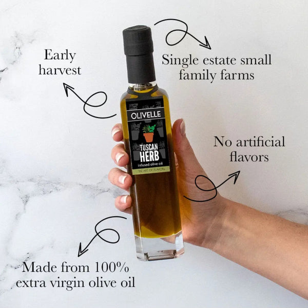 Tuscan Herb Infused Olive Oil, 100ml