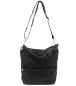 Darcy Zip Front Pocket Bucket Bag, Pecan 2
