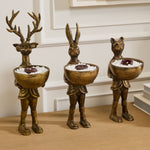 E&E Brass Dish Stand, Eloise, 6 X 12 in.! 2