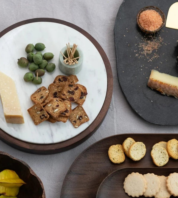 Lava Stone Serving Board, Natural, 16.25 X 10.75 in.