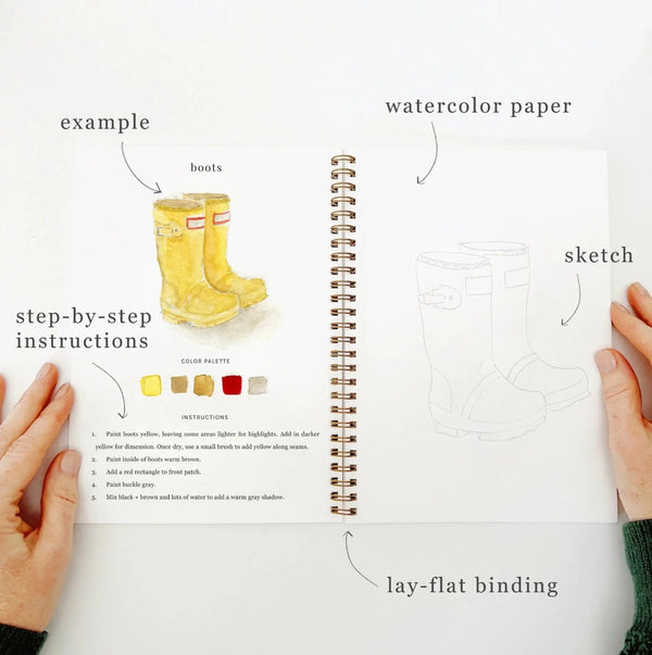 Watercolor Workbook, Garden