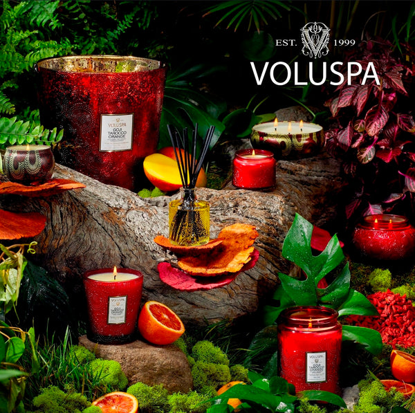 Voluspa Goji & Tarocco Orange, Large Glass Jar Candle, 18 oz.