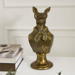 E&E Brass Bust, Margie, 6 X 5.5 X 15.75 in. 2