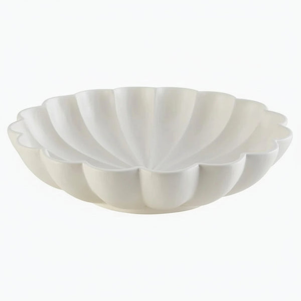 Porcelain Blossom Bowl, 12 X 3