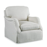 Sherrill Turbo Linen Custom-Order Chair, 39 × 41 × 24 in. 1