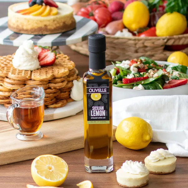 Sicilian Lemon Infused Olive Oil, 100ml