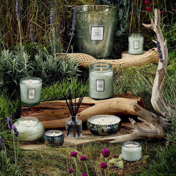 Voluspa French Cade Large Jar Candle, 18 oz