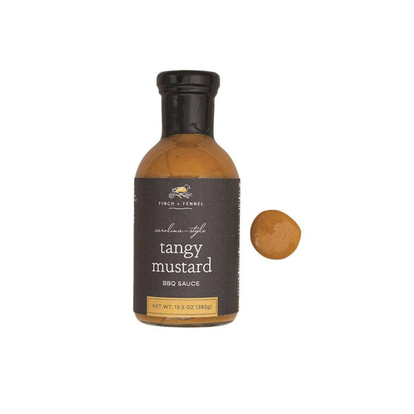 Finch & Fennel Carolina-Style Tangy Mustard BBQ Sauce, 13.5 oz