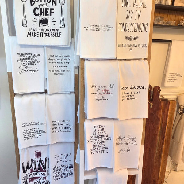 Tea Towel, Oh Relax Obviously Nothing Is Under Control