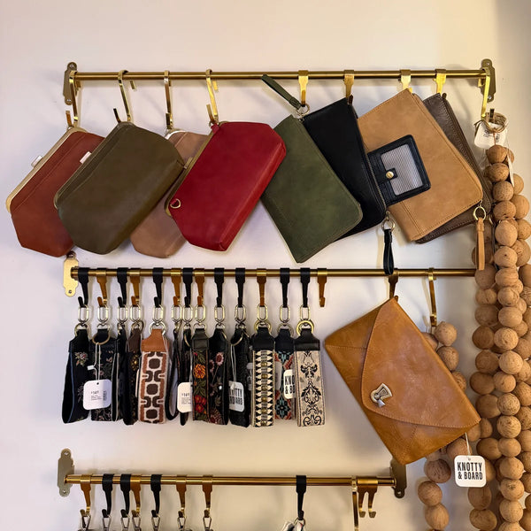 Easy Find Wristlet, 2 in., Spice Geo Echo