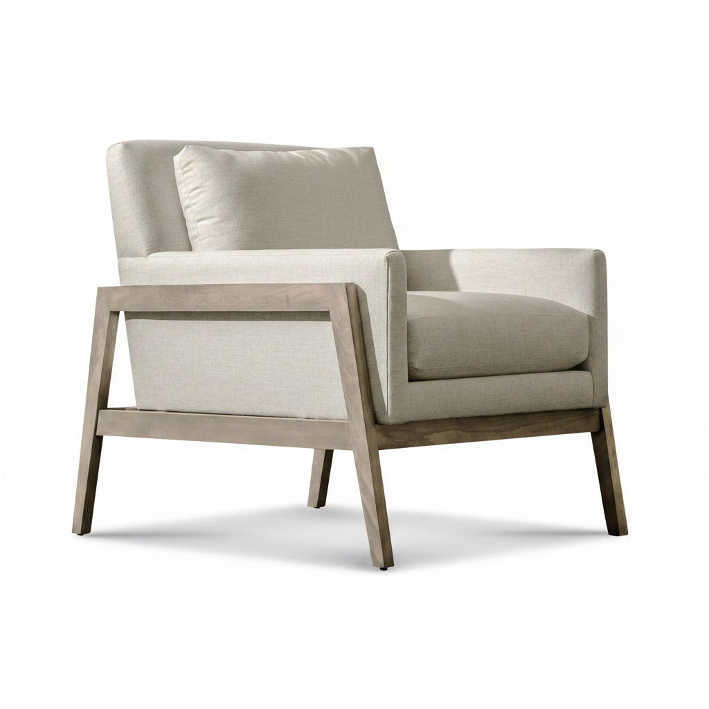 Bale Upholstered Accent Chair, 3780 K Fabric, 30 × 37 × 34