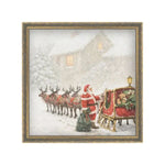 Christmas Sleigh, 16 X 16 in. 1