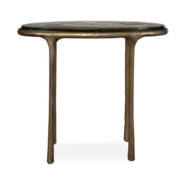 Ata Accent Table, Brass