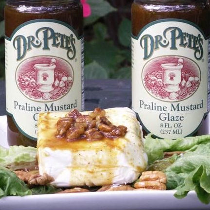 Dr. Pete's Praline Mustard Glaze, 8 oz.
