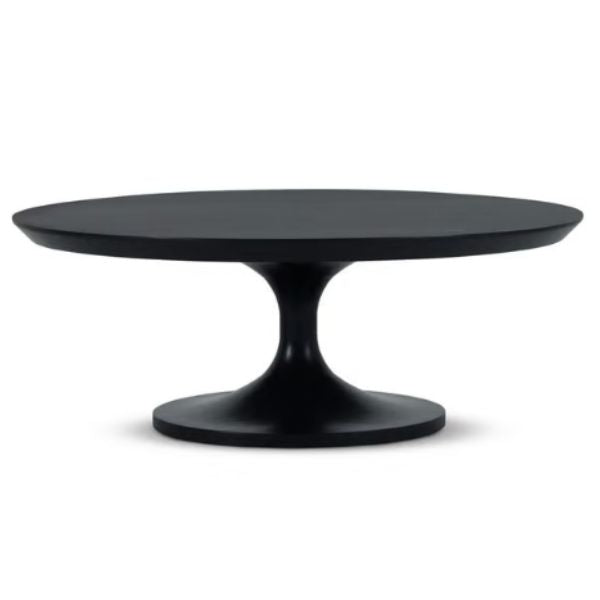 Pierre Round Coffee Table, Batavia Black, 48 in.