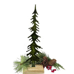 Iron Pine Tree, 16 X 5 in. 1