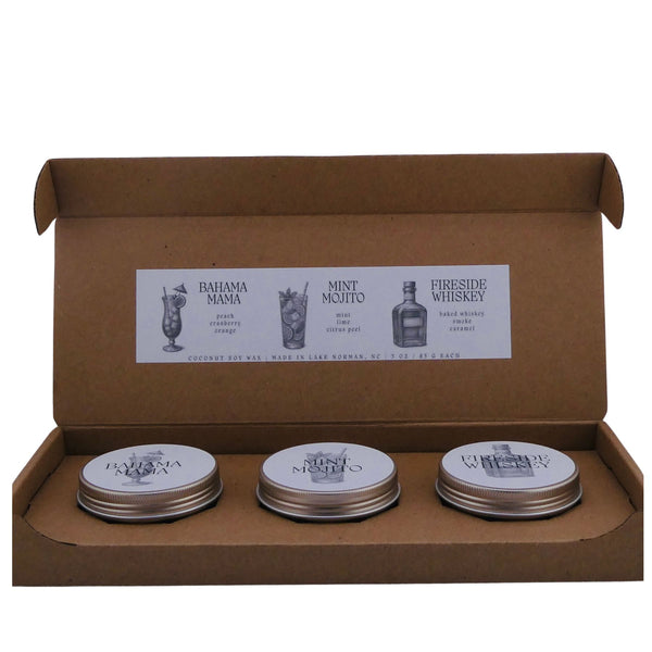Flame On Main Summer Drink Line, Boxed Trio
