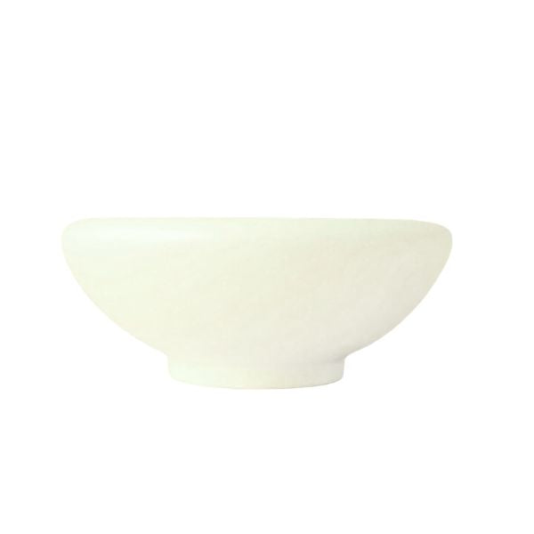 Ceramic Birdie Bowl, Vintage White, 8.25 in.