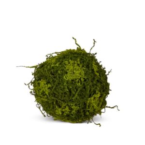 Moss Ball, 10 in. with vibrant green texture, perfect for adding natural decor accents to any room, available from Knotty and Board with unique gifts for kitchen and living spaces.