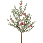 Glittered Pine Berries Floral Pick, 6 X 12 in. 1