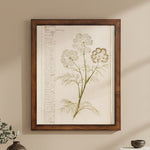 Vintage Flower A Artwork, 16 X 24 in. 2