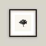 Tree Framed Antique Art, 15 X 15 in. 2