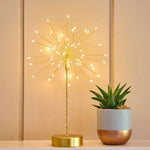 Mini Table Starburst Light, Gold, 7 in. 2