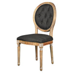 Meg Tufted Side Chair, Urban Bark, 20 x 24 x 39 1