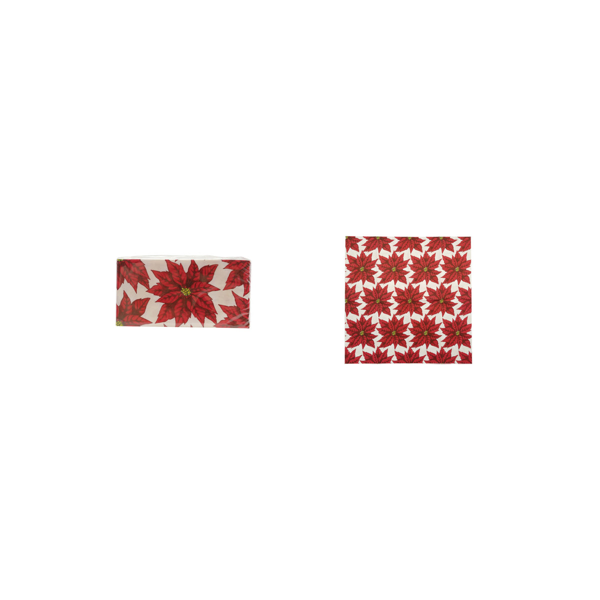 Poinsettia Paper Napkins, 20 pcs, 7.5