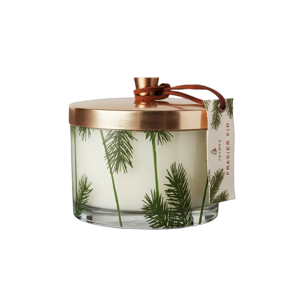 Thymes Pine Needle 3-Wick Poured Candle, 11.5 oz., Frasier Fir