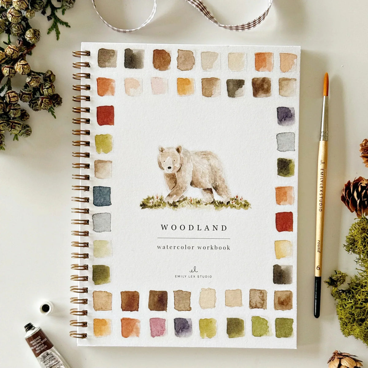 Watercolor Workbook, Woodland