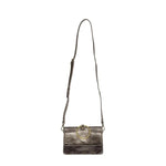 Aria Ring Bag, Liquid Metal Chrome 2