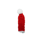 Knit Fabric Santa Hat Bottle Cover, 16