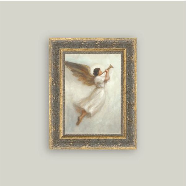 The Trumpeting Angel, 5 X 7 in.
