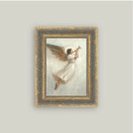 The Trumpeting Angel, 5 X 7 in. 2
