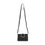 Aria Ring Bag, Black Python 2