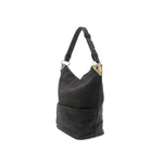 Darcy Zip Front Pocket Bucket Bag, Black 1